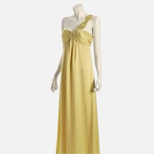 (Like New) BCBG Satin Evening Gown